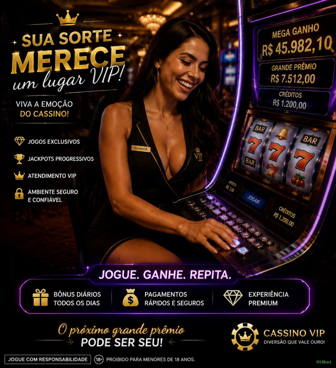 APP oficial da 918bet para mobile