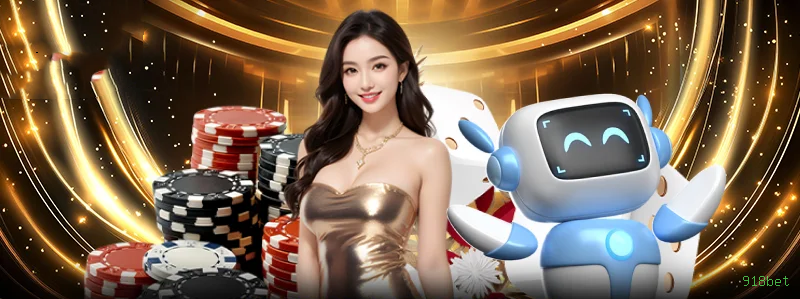 Imagem promocional da 918bet mostrando a plataforma e suas vantagens